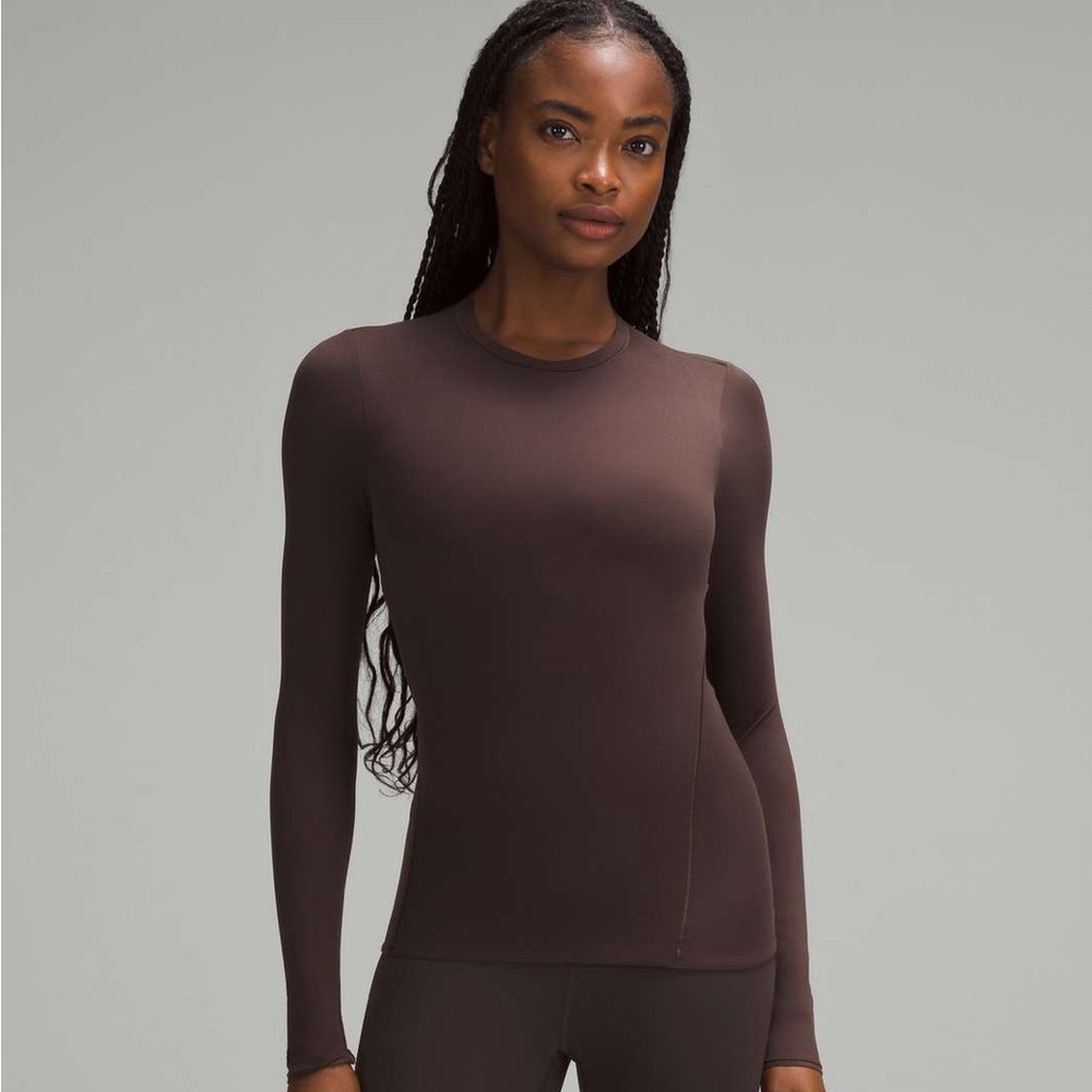 Lululemon Wundermost Ultra-Soft Nulu Crewneck Long-Sleeve Shirt NWT